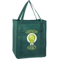 Recession Buster Non-Woven Grocery Bag w/Insert and Full Color (13"x10"x15") - Color Evolution